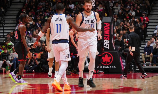 开云app-东契奇：生涯队友中我和欧文最默契 我们季前赛的磨合帮助很大